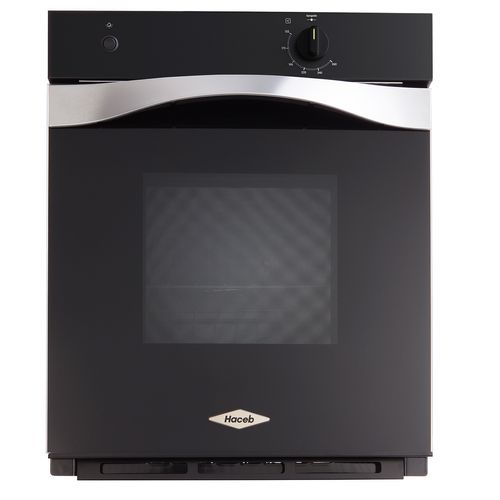 Horno a gas natural 50 cm negro Haceb