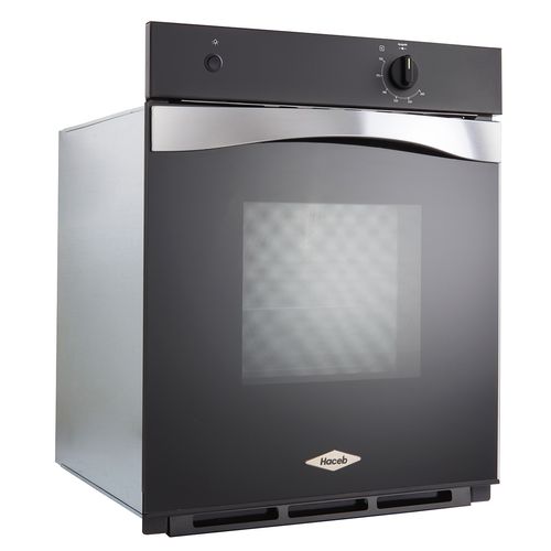 Horno a gas natural 50 cm negro Haceb