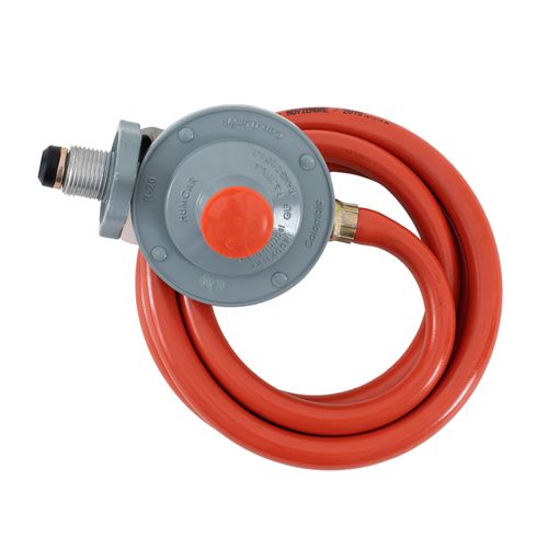 Regulador gas propano y manguera  de 1.5 mts