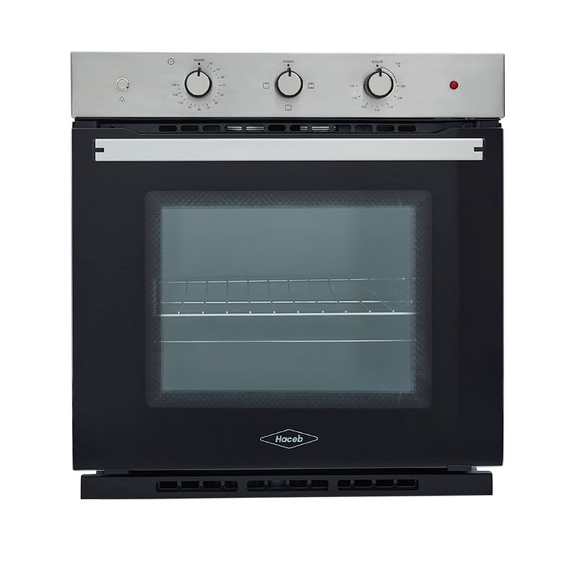 Horno eléctrico Tofu 60 cm Inox con vidrio negro 120V Haceb - Haceb