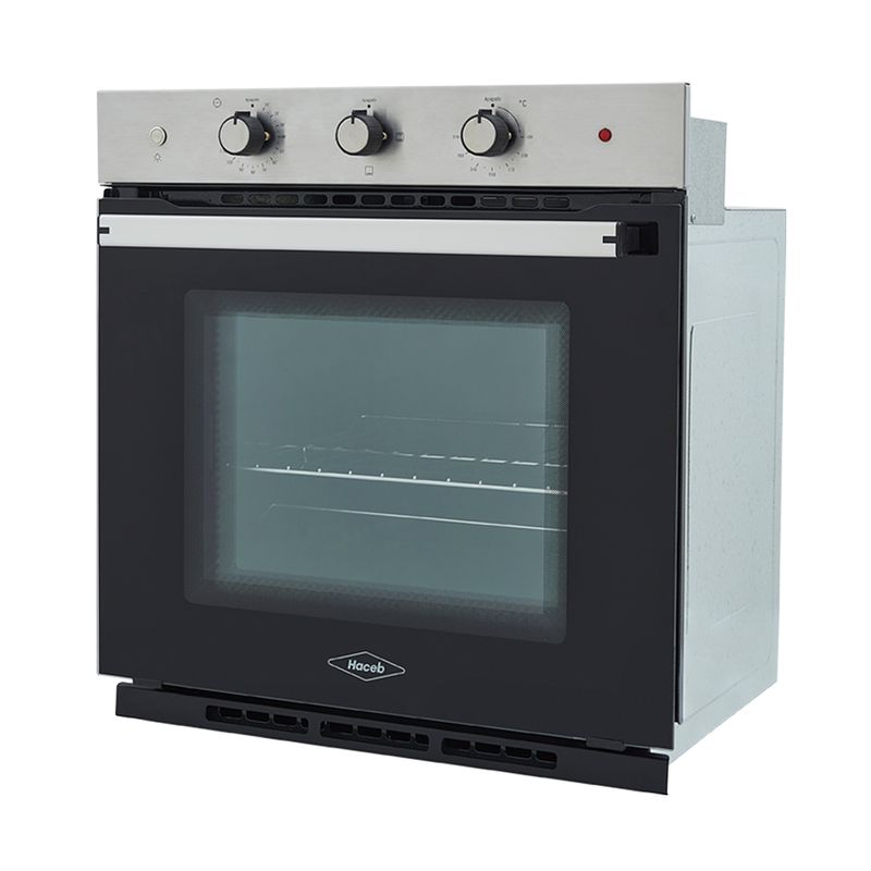 Horno eléctrico Tofu 60 cm Inox con vidrio negro 120V Haceb - Haceb