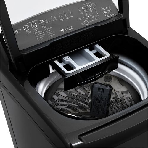 Lavadora Ivy 19 Kilogramos Haceb Digital Gris Coal