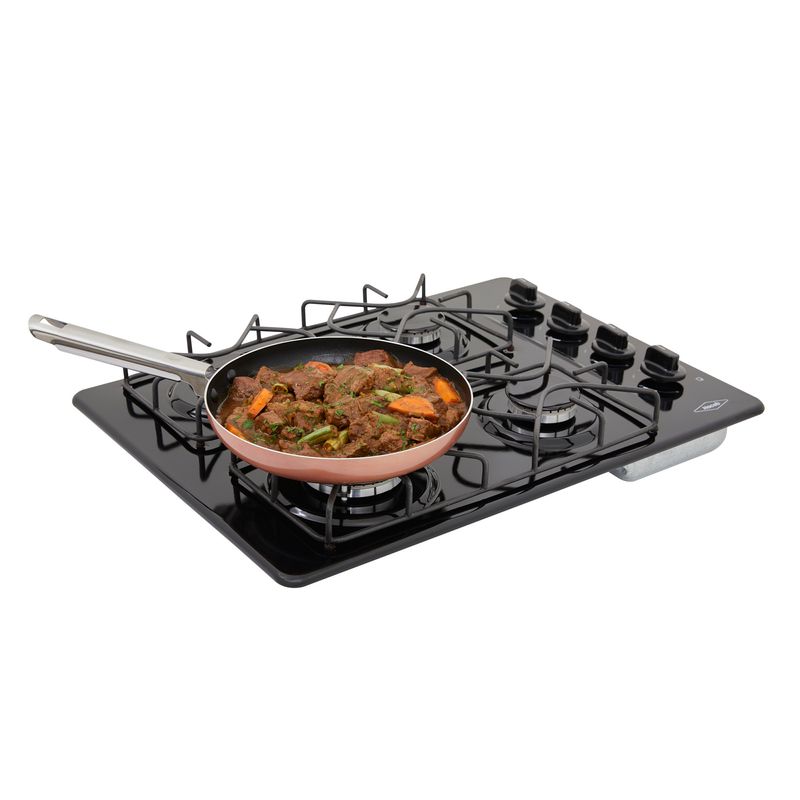 Estufa de empotrar PFC Cristal negro 60X43 cm - Cocinas