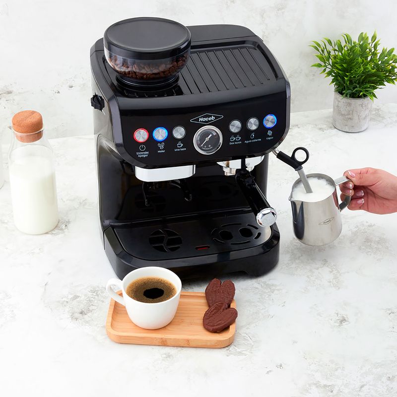 CAFETERA BREVILLE BES870XL Cafetera espresso con molino cafe