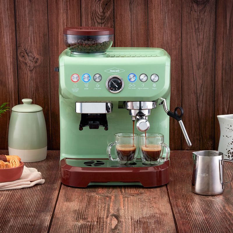Máquina de café con molino Haceb Verde - Haceb