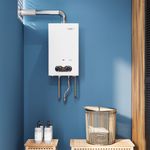 Calentador-de-agua-Haceb-de-paso-a-gas-natural-tiro-forzado-Bambu-6-litros-blanco