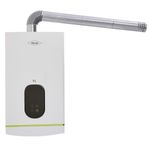 Calentador-de-agua-Haceb-de-paso-a-gas-natural-tiro-forzado-modulante-Coral-10-litros-blanco