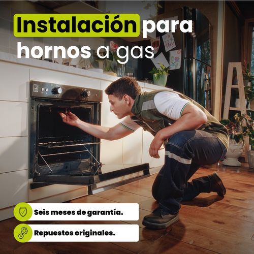 Instalación  Horno a Gas Haceb