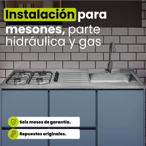 Instalación  Mesones Haceb - Parte hidraulica y gas