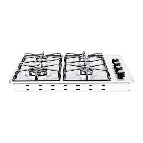 Estufa de empotrar Haceb inox 60x51 cm platina a gas natural
