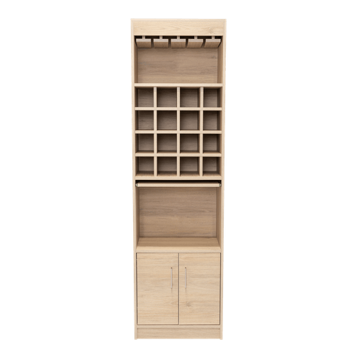 Bar Sancro, Beige, con Gran Capacidad de Almacenamiento