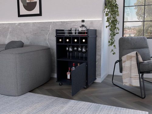 Bar Glasg, Wengue, Con tres puertas abatibles