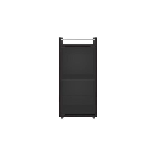 MiniBar Theba, Wengue, con espacio para botellas de vino y copas