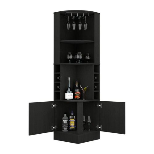Bar Esquinero Ascher, Wengue, con Dos Puertas y Porta Copas