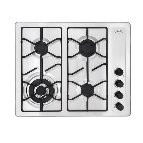 Estufa de empotrar inox 66X54 cm platina a gas natural Haceb