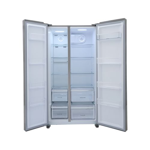 Nevecón Haceb 563 litros manija externa panel digital inox