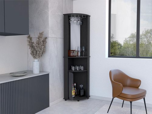 Bar Esquinero Chicago, Wengue, con colgador de copas