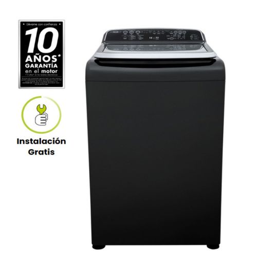 Lavadora ZOÜ 14 Kilogramos Haceb Digital Negra