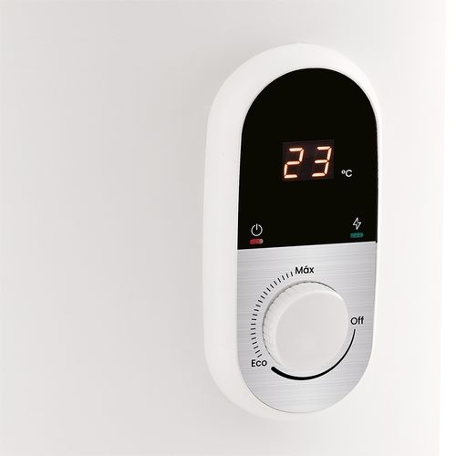 Calentador 74 L u 19 gal acumulación eléctrico 120 V blanco Haceb