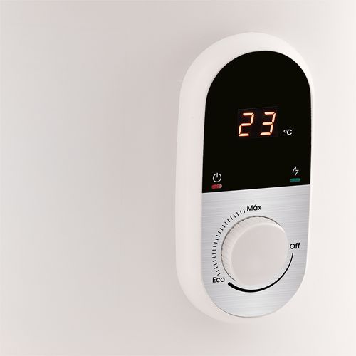 Calentador de acumulación eléctrico 118 litros o 31 galones 120 V blanco Haceb.