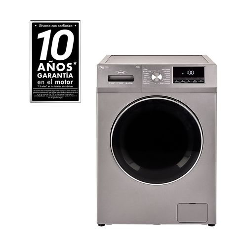 Lavadora secadora Haceb carga frontal 12 kg