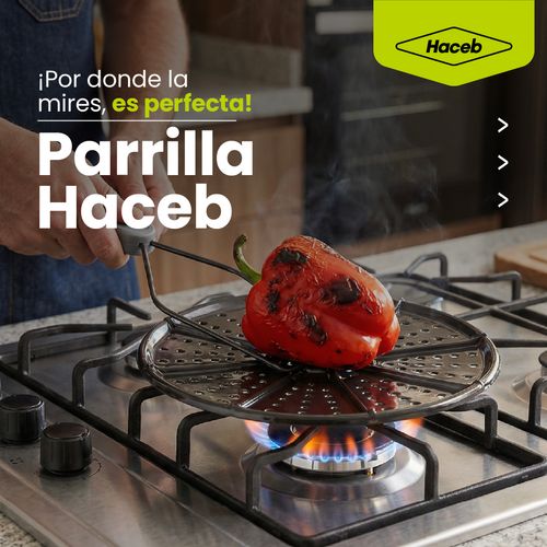 Parrilla Haceb para asar arepas
