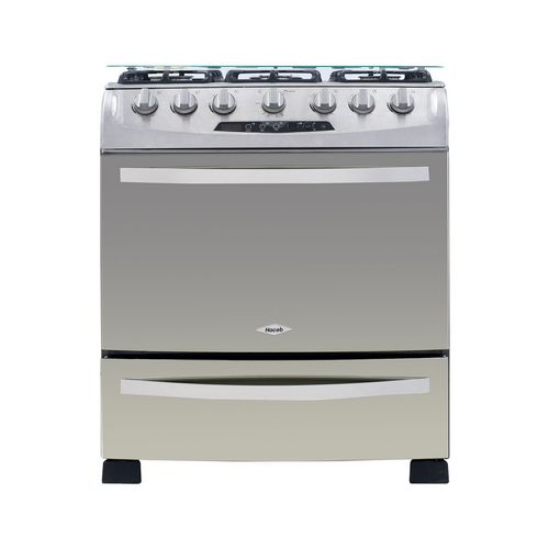 Estufa Orégano Haceb Ultra 76 cms inox gas propano