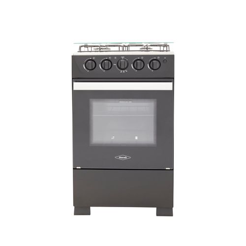 Estufa Romero Vidrio Haceb 50 cms Gas Propano Negra