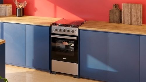Estufa Romero Platina Haceb 50 cms Gas Natural Inox