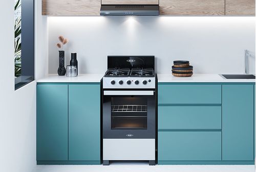 Estufa Romero Cristal Haceb 50 cms Gas Natural Inox