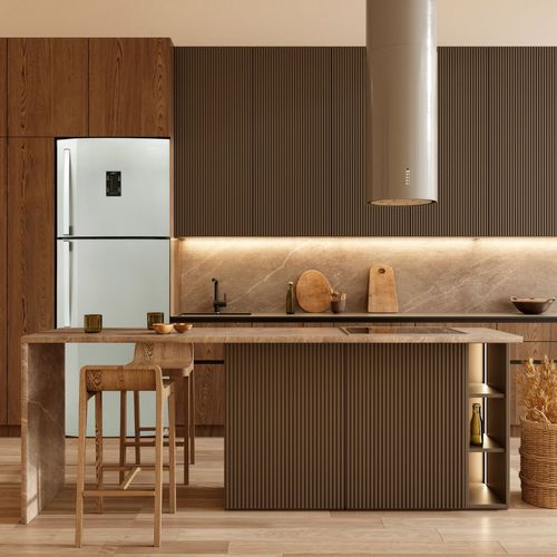 Nevera Haceb No Frost 448 Litros Inverter Manija Externa Inox