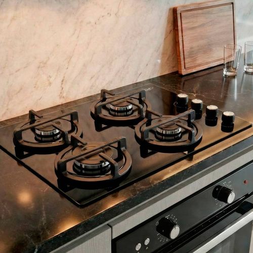 Estufa de empotrar cristal Haceb de 60x43 cm a gas propano