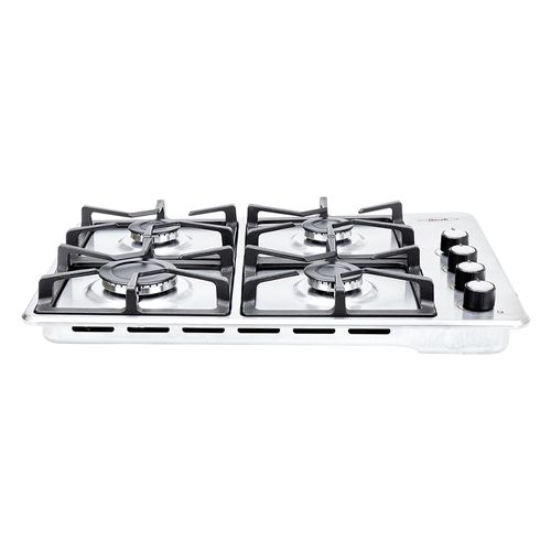 Estufa de empotrar Haceb inox 60x43 cm Hierro fundido a gas propano