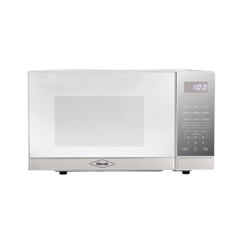Horno Microondas 0.7 - 20L tipo Push Plateado