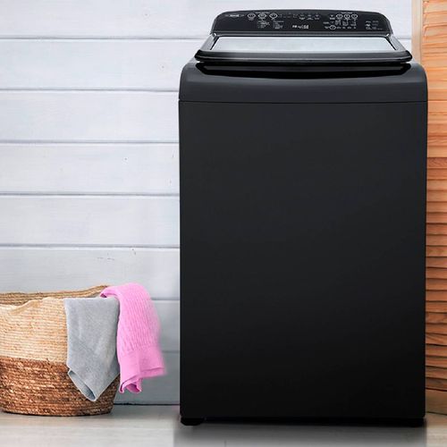 Lavadora Haceb IVY 19 Kilogramos Panel Digital Negra