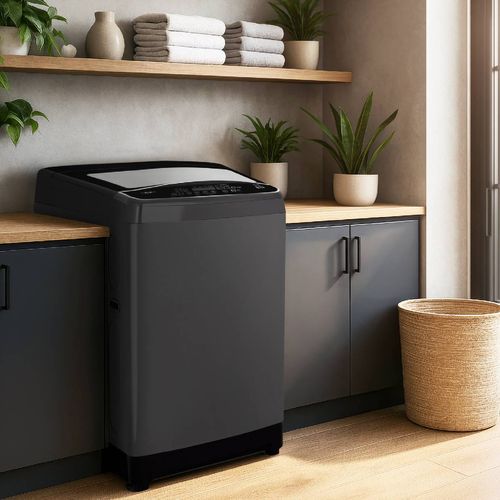 Lavadora Haceb carga superior 22 Kg panel digital