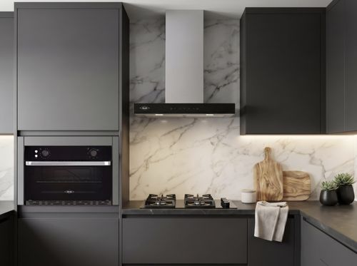 Horno Mixto Haceb Compacto 60-40 Gas Natural 220V - Negro