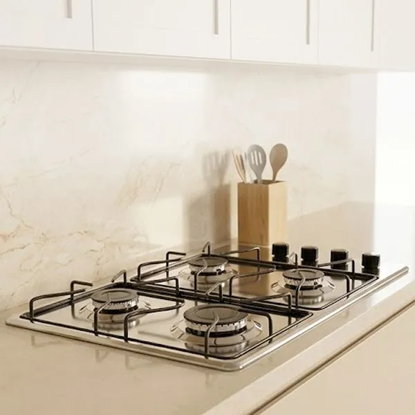Estufa de empotrar inox 60x43cm por $391.900