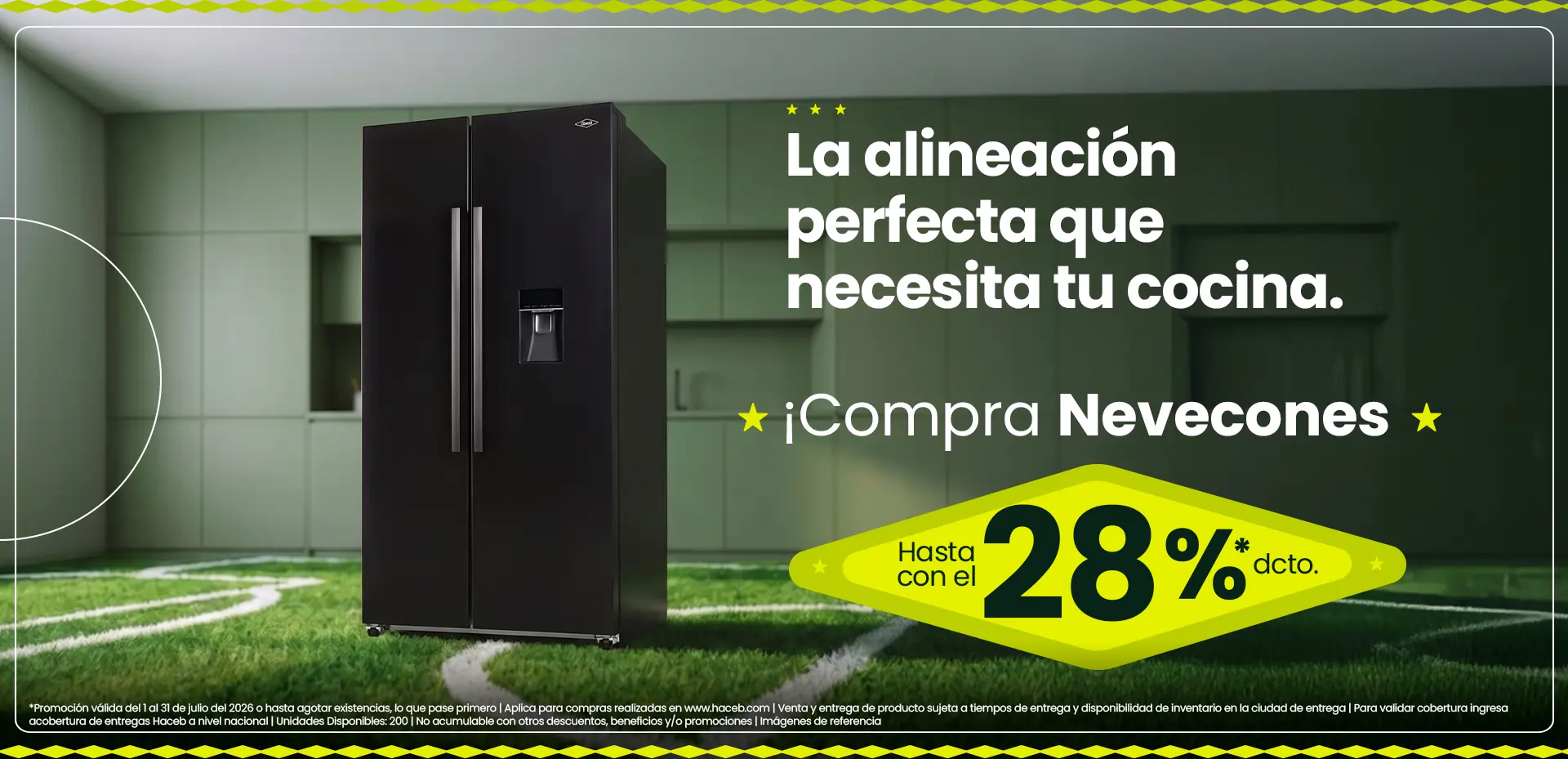 Nevecones Haceb en descuento